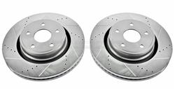 Power Stop Evolution Front Rotors 04-06 Dodge Ram SRT-10 - Click Image to Close